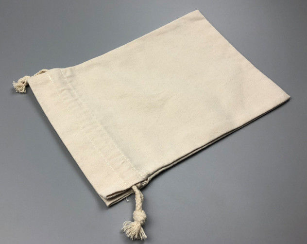 येलो मिनी जियोलॉजिकल सैंपल बैग / कॉटन रोप के साथ कॉटन सैंपल बैग